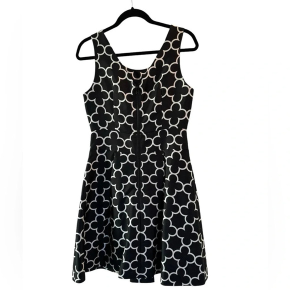 Pink Tartan women’s Cocktail or Wedding Dress size 6 with pockets - Picture 3 of 11